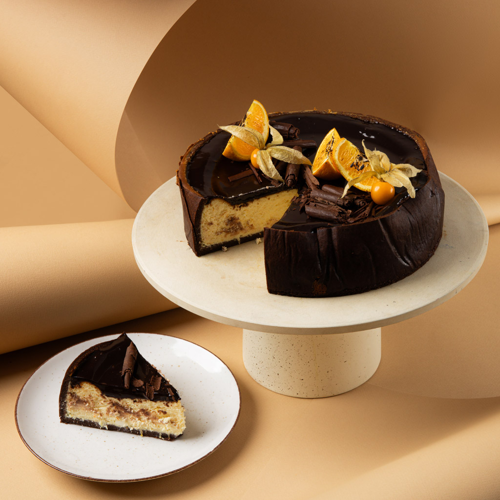 Sernik pomarańczowy