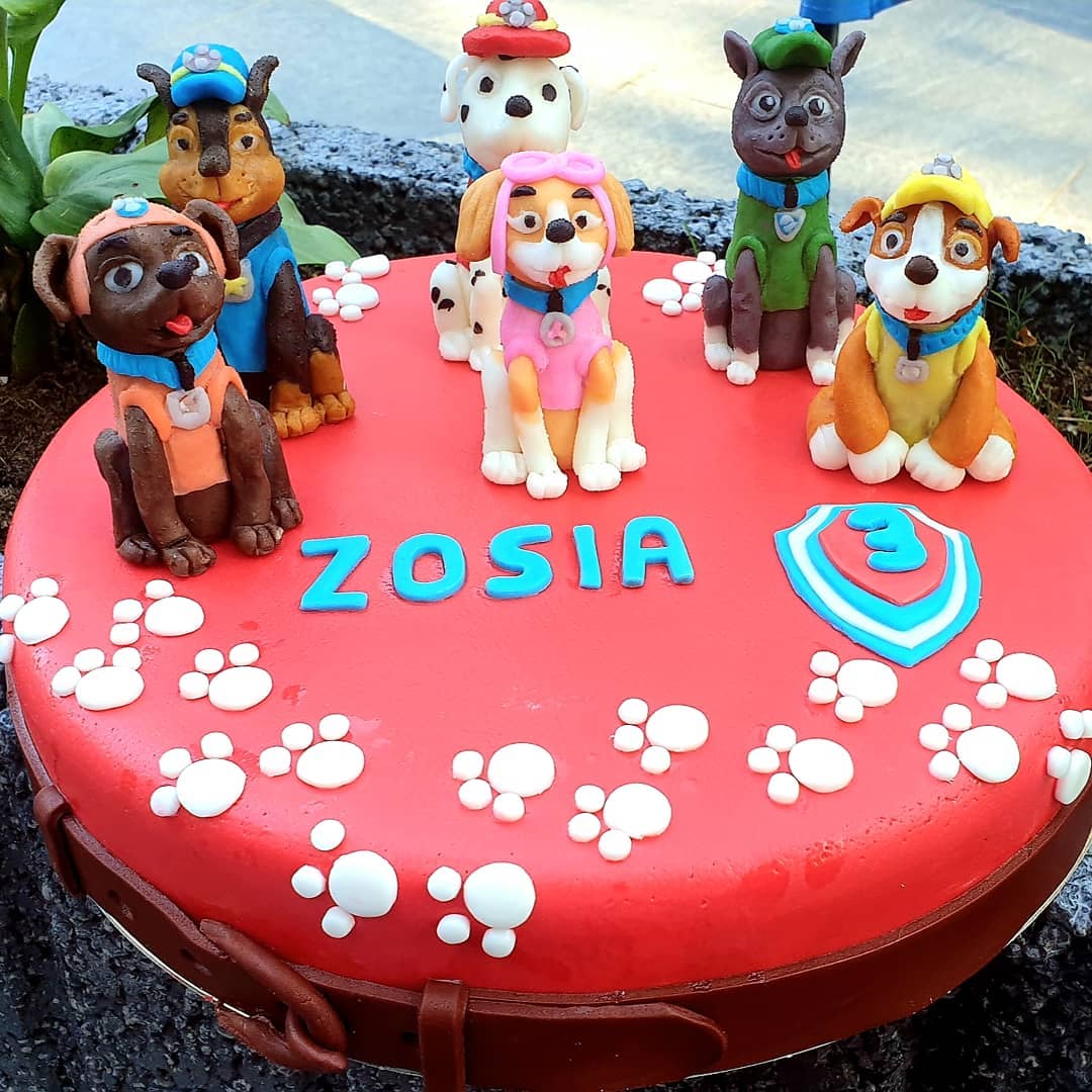 Tort dla dziecka psi patrol