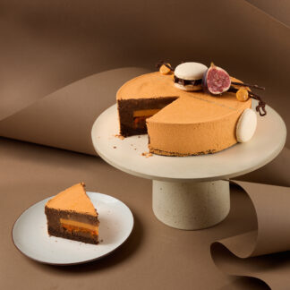 Tort czekoladowy z rokitnikiem