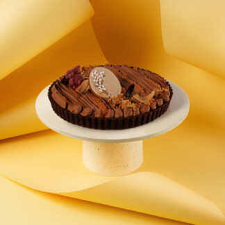 Mazurek czekoladowo - pomarańczowy