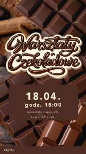 Warsztaty czekoladowe – stwórz własną tabliczkę